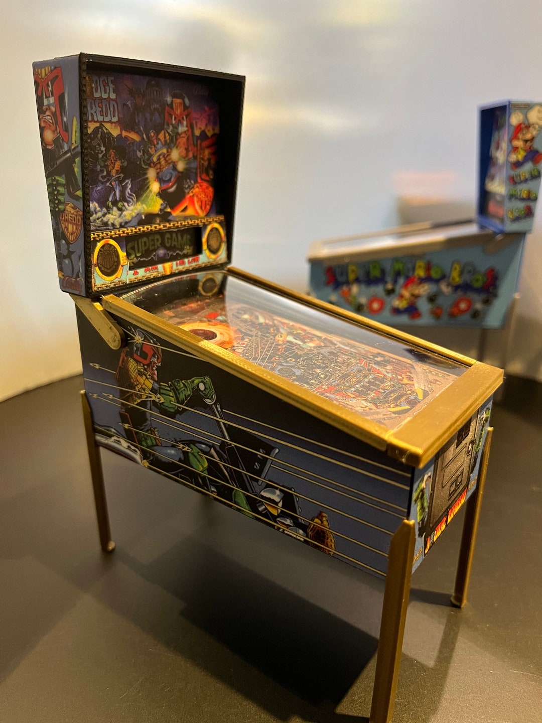 Judge Dredd Mini Pinball / Xmas Ornament Etsy