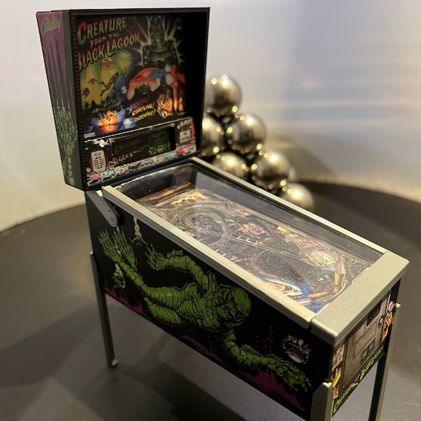 Creature from the Black Lagoon Mini Pinball / Xmas Ornament