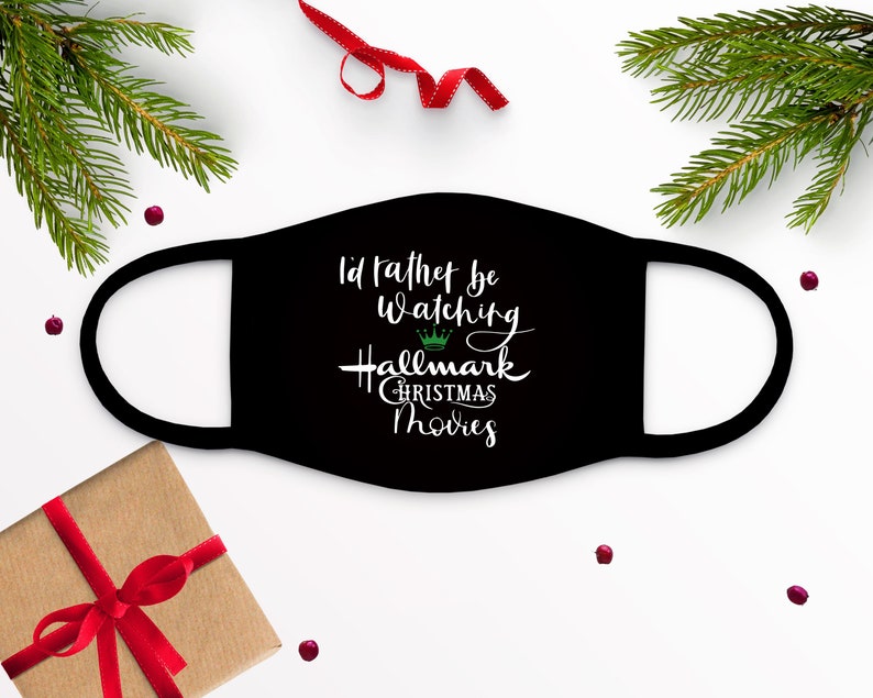 Ich würde lieber sehen Hallmark Movies Weihnachtsmaske | Etsy