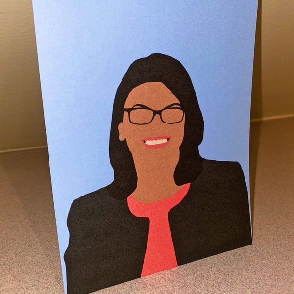 Rashida Tlaib Print, The Squad, Alexandria Ocasio-Cortez (AOC), Ayanna Pressley, Ilhan Omar, Democrat Congresswomen