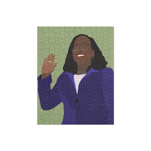 Ketanji Brown Jackson KBJ Jigsaw Puzzle, Joe Biden, Kamala Harris ...