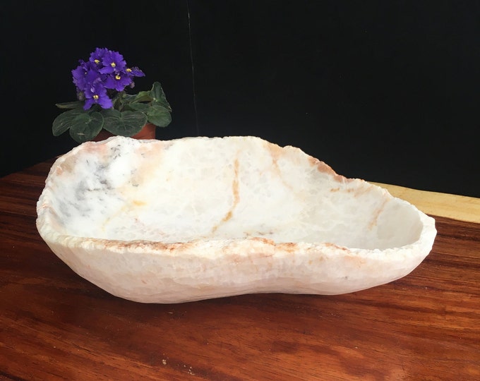 Rustic Onyx Stone Bowl Natural Stone Bowl Natural Home Decor Etsy