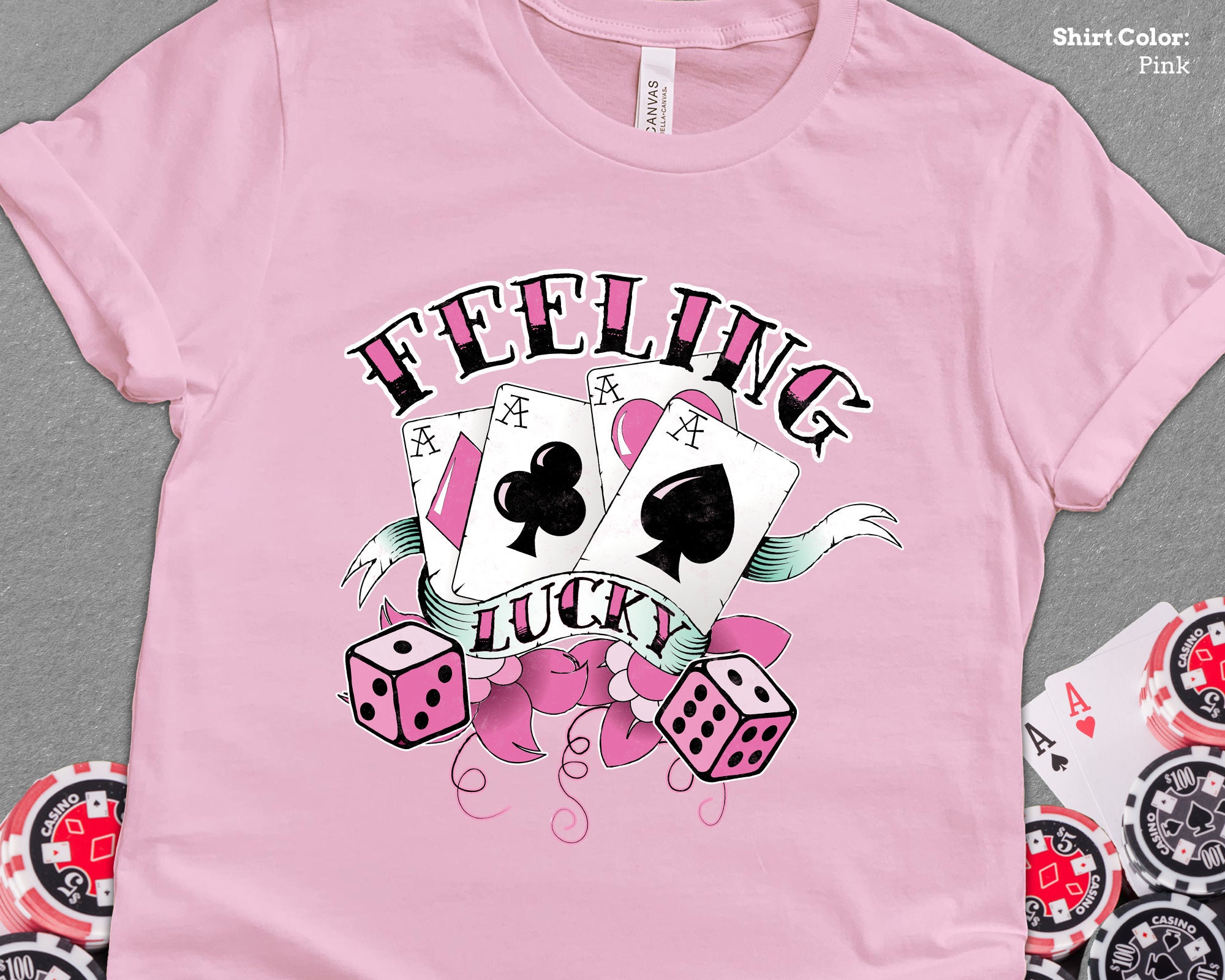 Pink Hoodies for Women This Is How I Roll Dice Funny Game Bet Casino 