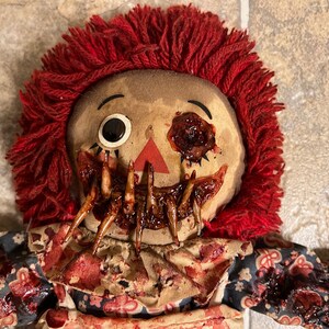 Possessed horror Raggedy Ann Doll image 2