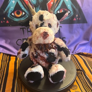 Mad cow stuffed animal