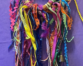 Campanas de Bruja de Protección Encantada - Arcoíris 2