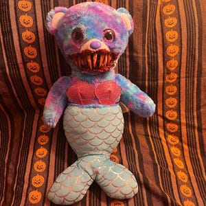 Mermaid horror stuffed animal