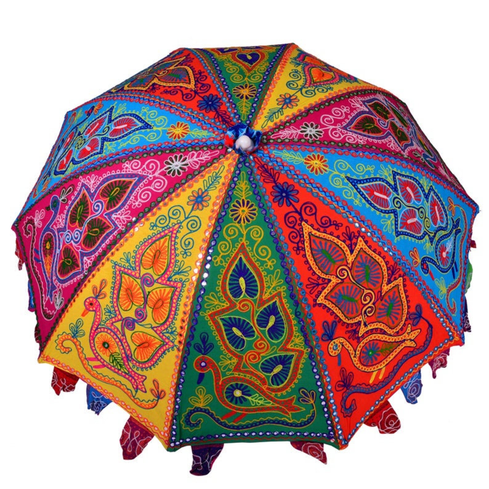 Boho Handmade Patch Work Garden Umbrella Beach Umbrella Etsy