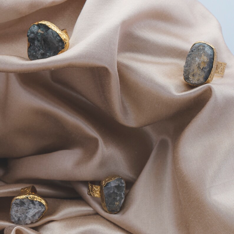 Different Shaped Amethyst Rings for All ColorsNatural Real image 2