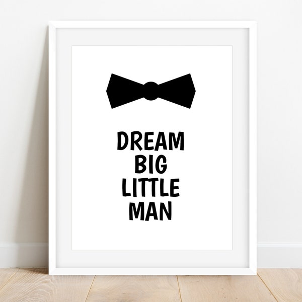 Dream Big Little Man - Etsy
