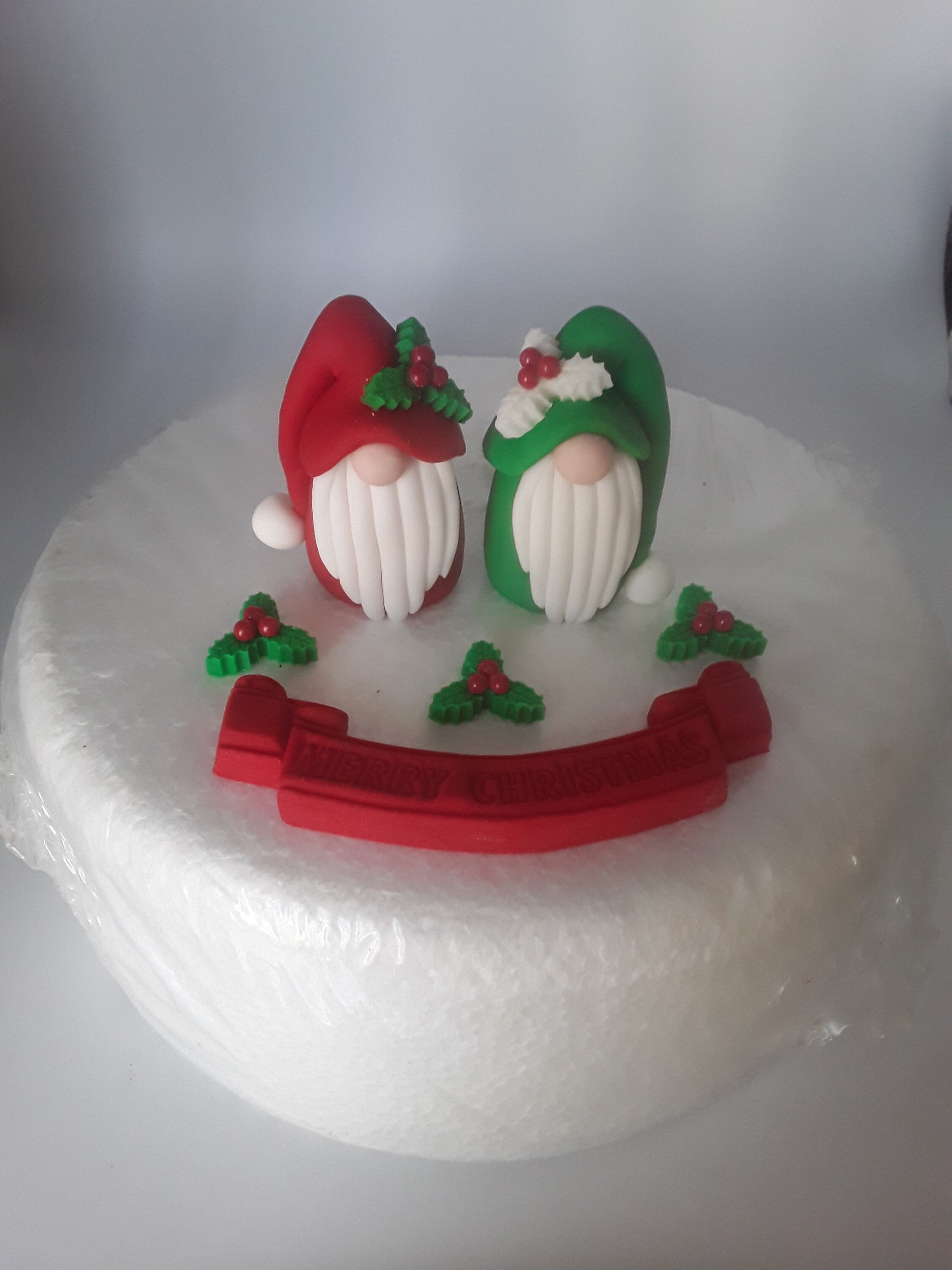 300pcs Edible Christmas Cake Decorations, Wafer Paper Cupcake...