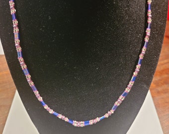 Double Row Beaded Necklace