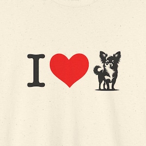 Chihuahua Lover - Heavyweight Unisex Tee, Chihuahua Dog Shirt, Dog Lover T-Shirt - Gift for Dog Lovers, Cute Dog Shirt, Dog Mom, Dog Dad