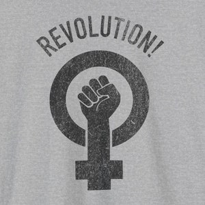 Revolution Fist - Unisex Heavy Cotton Tee, political tee, feminist t-shirt, democrat tee