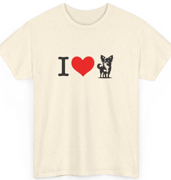 Chihuahua Lover Heavyweight Unisex Tee, Chihuahua Dog Shirt, Dog
