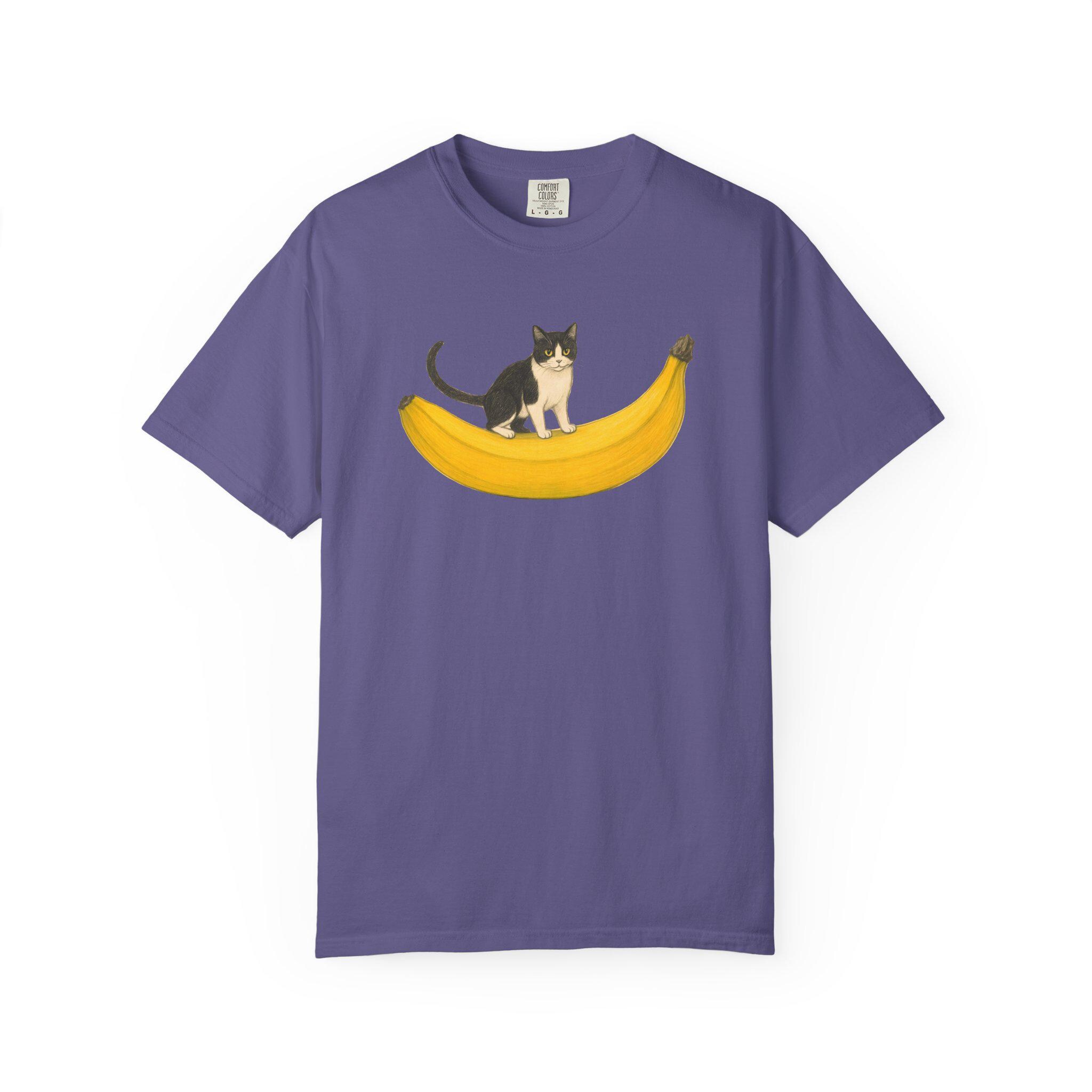 Banana Cat Oversized T-shirt - Comfort Colors Unisex Tee