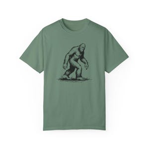 Bigfoot Comfort Colors Oversized Tee, Yeti tshirt, Sasquatch Tee, Vintage Style Sasquatch tshirt, cool Yeti tshirt - Unisex T-Shirt image 10
