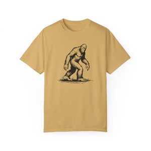 Bigfoot Comfort Colors Oversized Tee, Yeti tshirt, Sasquatch Tee, Vintage Style Sasquatch tshirt, cool Yeti tshirt - Unisex T-Shirt image 9