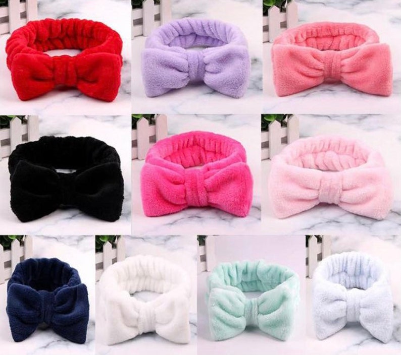 Spa Headbands for makeup, face wash, spa, shower for women and girls 