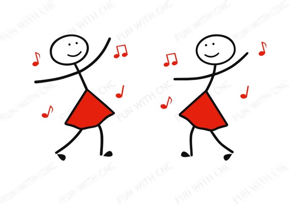 SVG > stickman dancing dance figure - Free SVG Image & Icon.