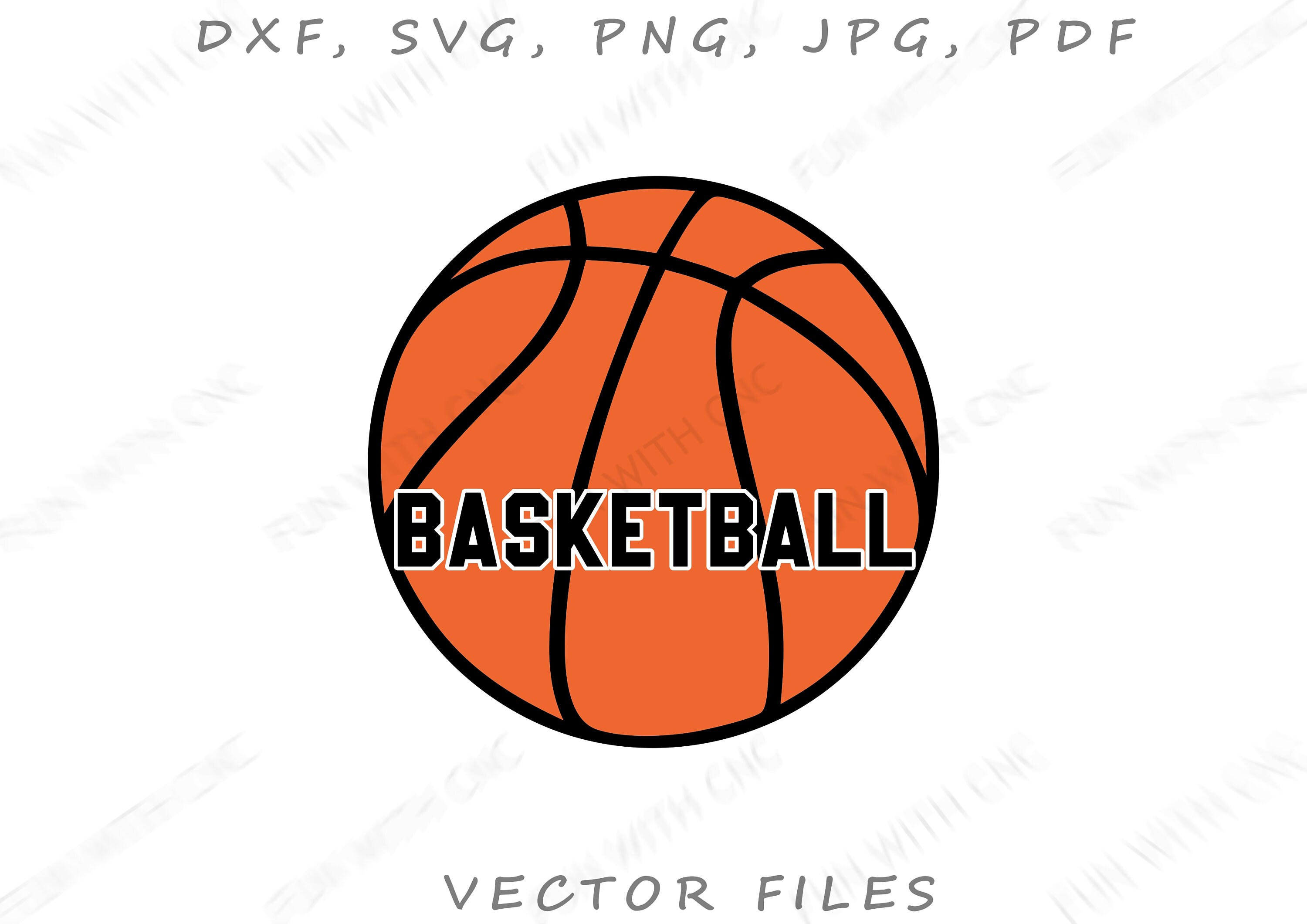 Printable Basketball Clip Art