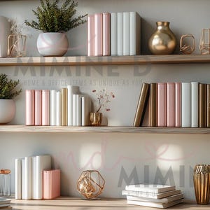 Home Office Virtual Background for Zoom, Professional Work From Home Backdrop, Modern Chic Workspace Decor for Women, pink teams background
