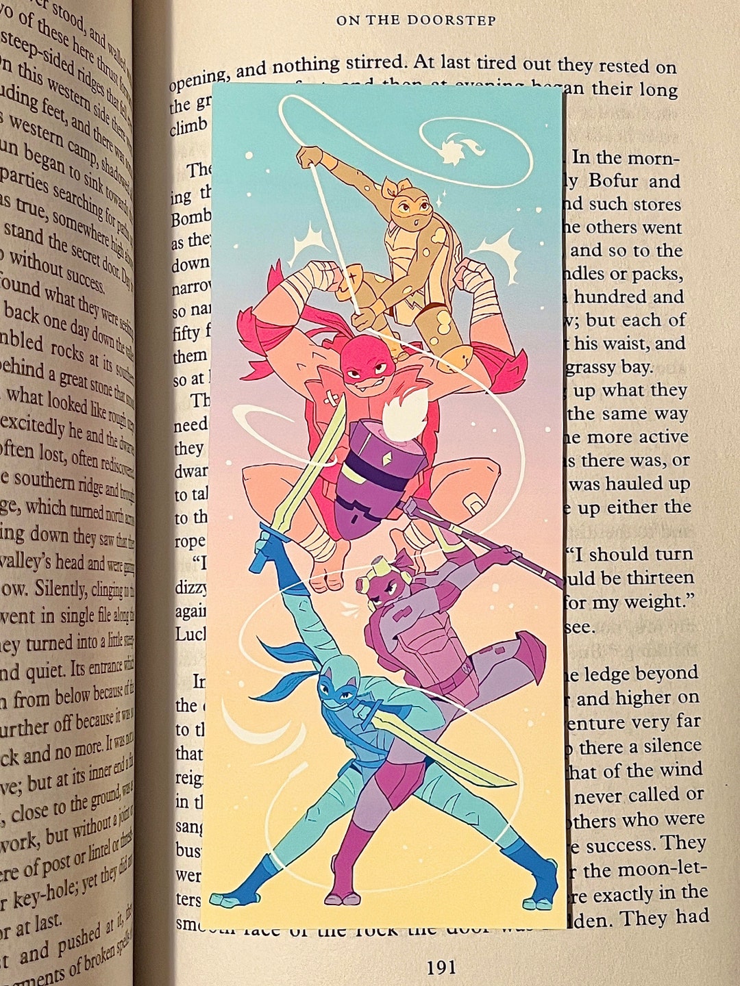 Rise of the TMNT Bookmark ROTTMNT Rise of the Teenage Mutant Ninja