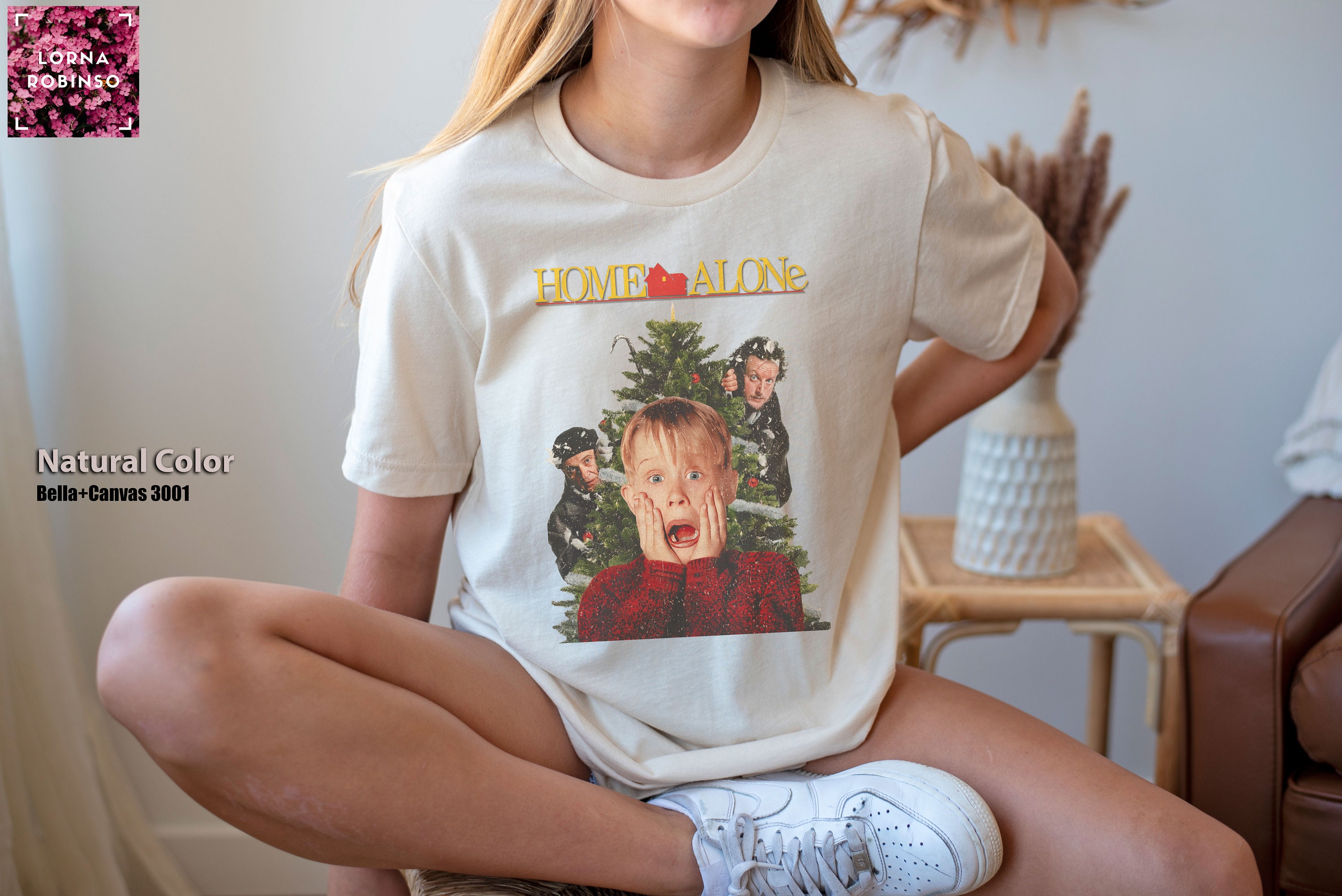 Discover Comfort Colors Retro Home Alone Kevin Shirt