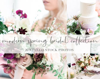 Stock Fotos, Hochzeitsplaner, feminines Design, Stock Foto Bundle