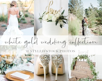 Wedding Stock Images, Feminine Design, Social Media Bundle