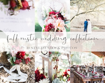 Herbst Rustikale Hochzeit Stock Fotos, Styled Faceless Bilder, Planer Branding Hochzeitswebsites