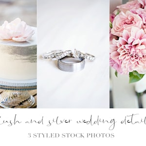Wedding Photography Stock, Styled Stock Photo Bundle, Branding Images