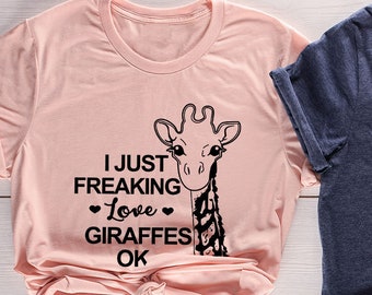 I Love Giraffes | Etsy India