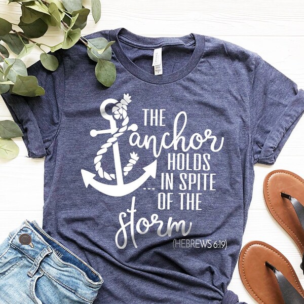 Anchor Bible Verse Etsy