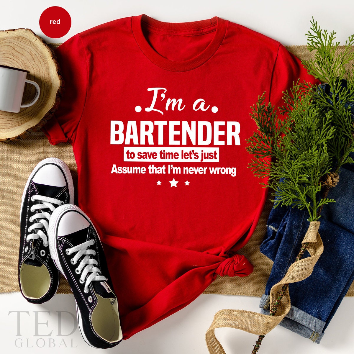 Funny Bartender T Shirt Bartending Shirt Barmen T Shirt Etsy