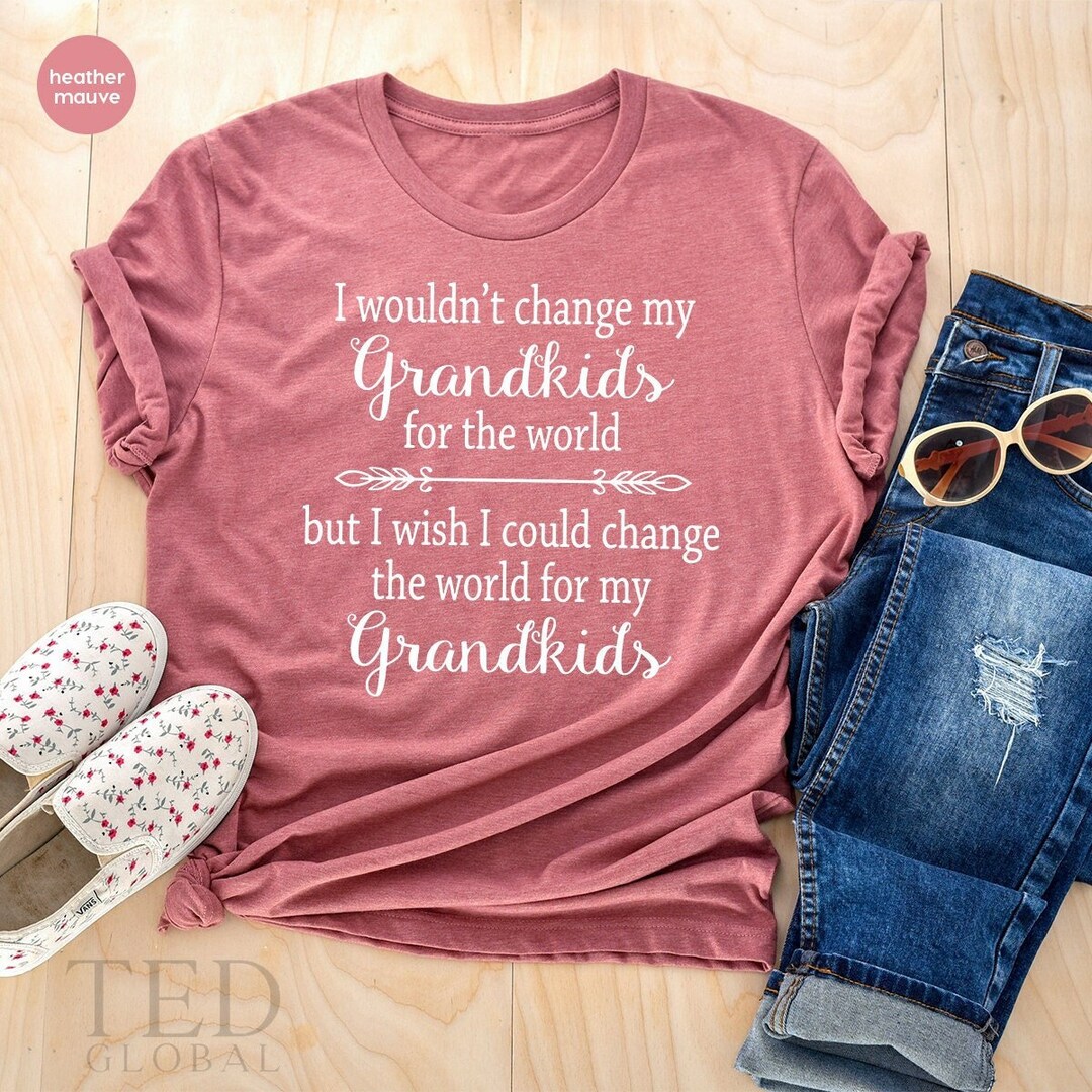 Grandma and Grandpa T-shirt Grandparent Shirts Best - Etsy