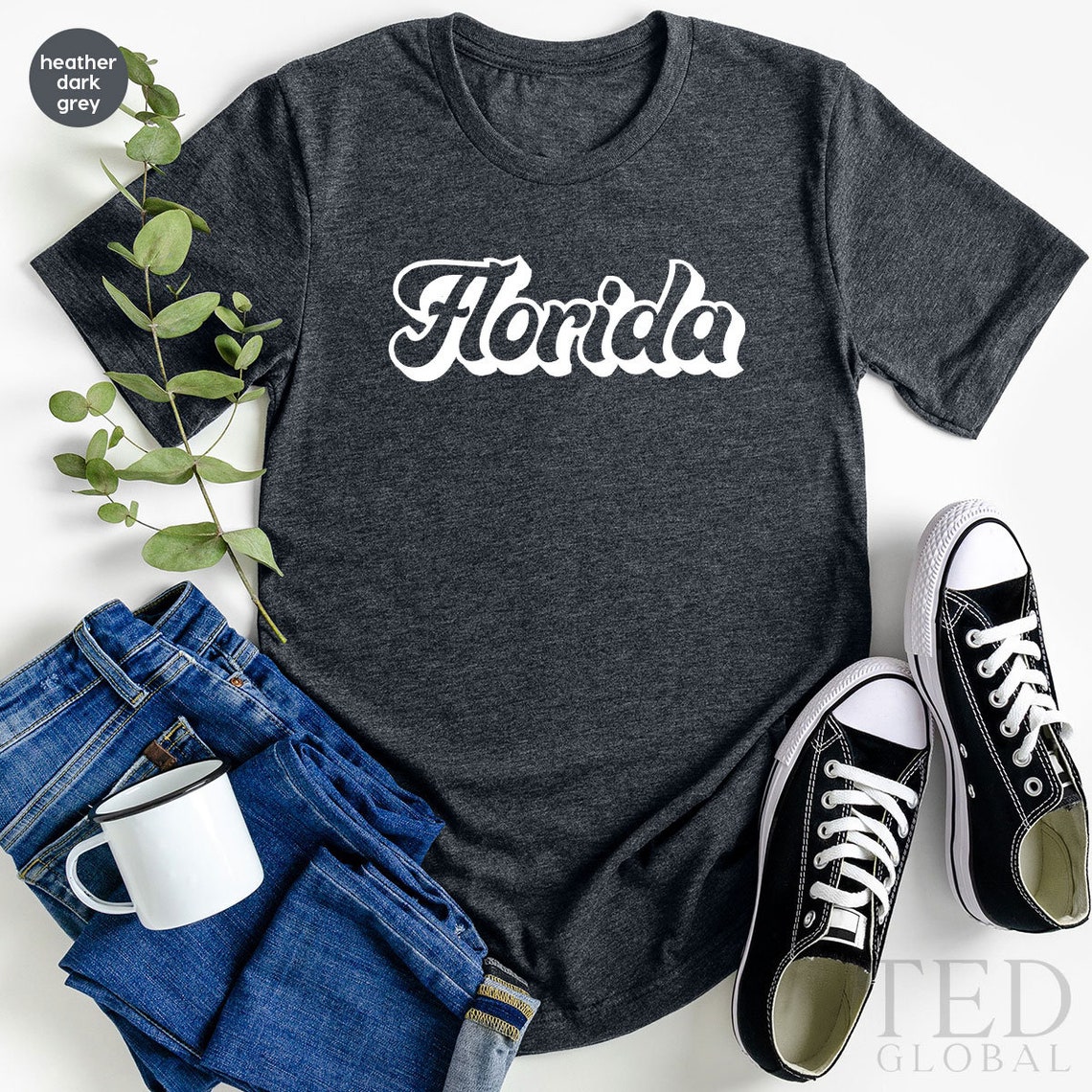 Florida TShirts Retro Florida Shirt Vintage Florida T Shirt Etsy