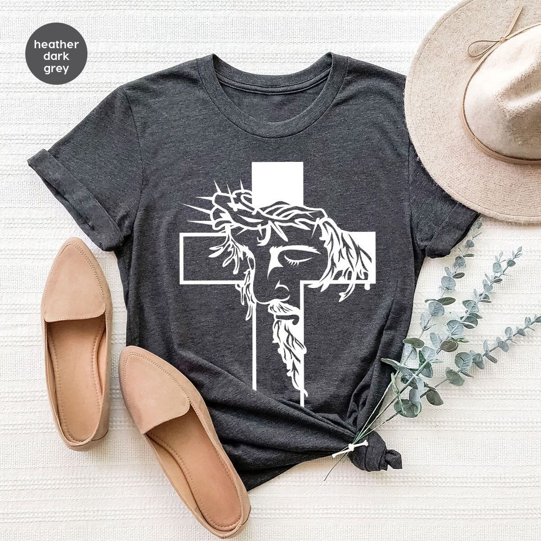 Christian Cross Shirts Christian Gifts Jesus Graphic Tees Etsy Canada