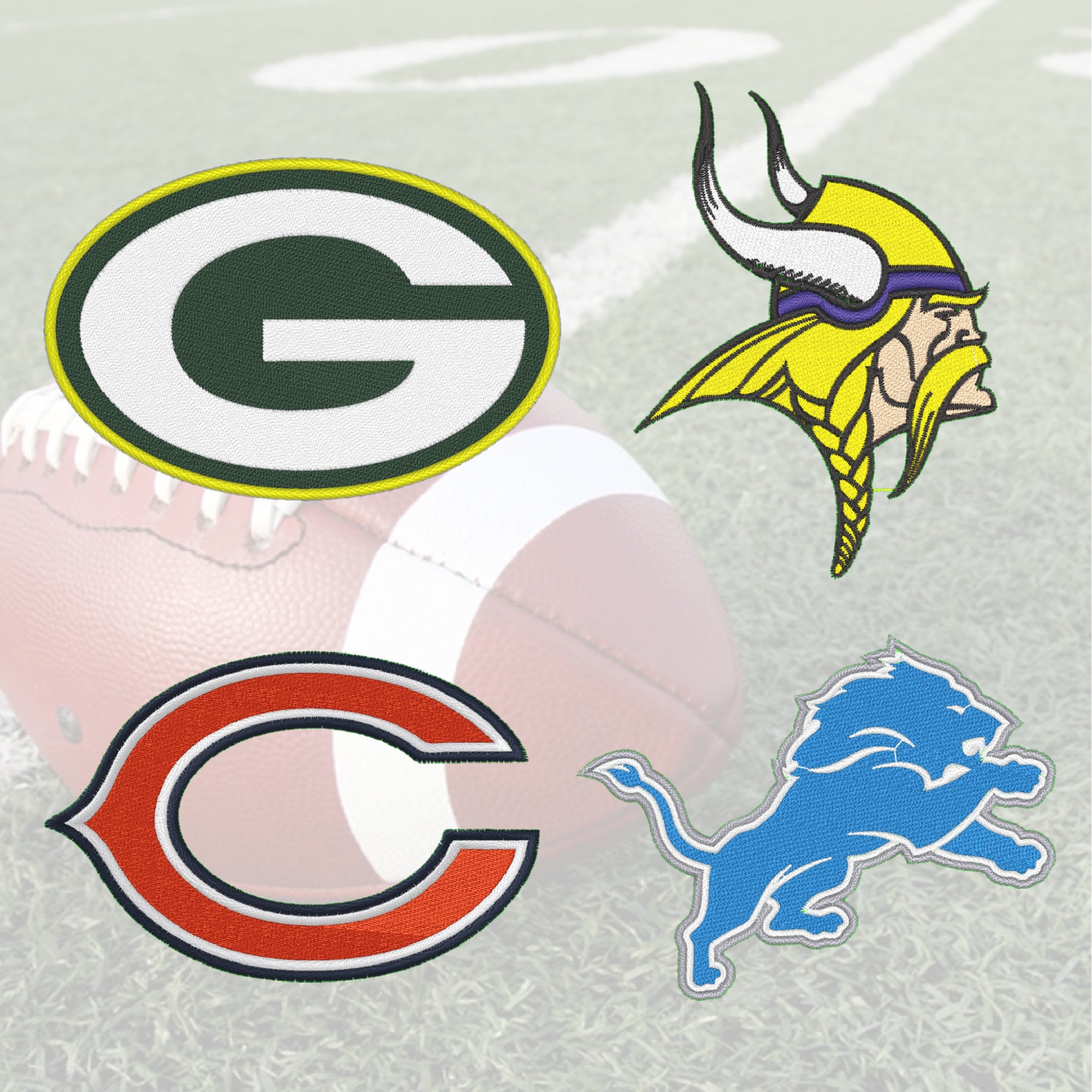 Nfl machine embroidery design bundle 33 designs digital  etsy Nfl machine embroidery design bundle 33 designs digital  etsy