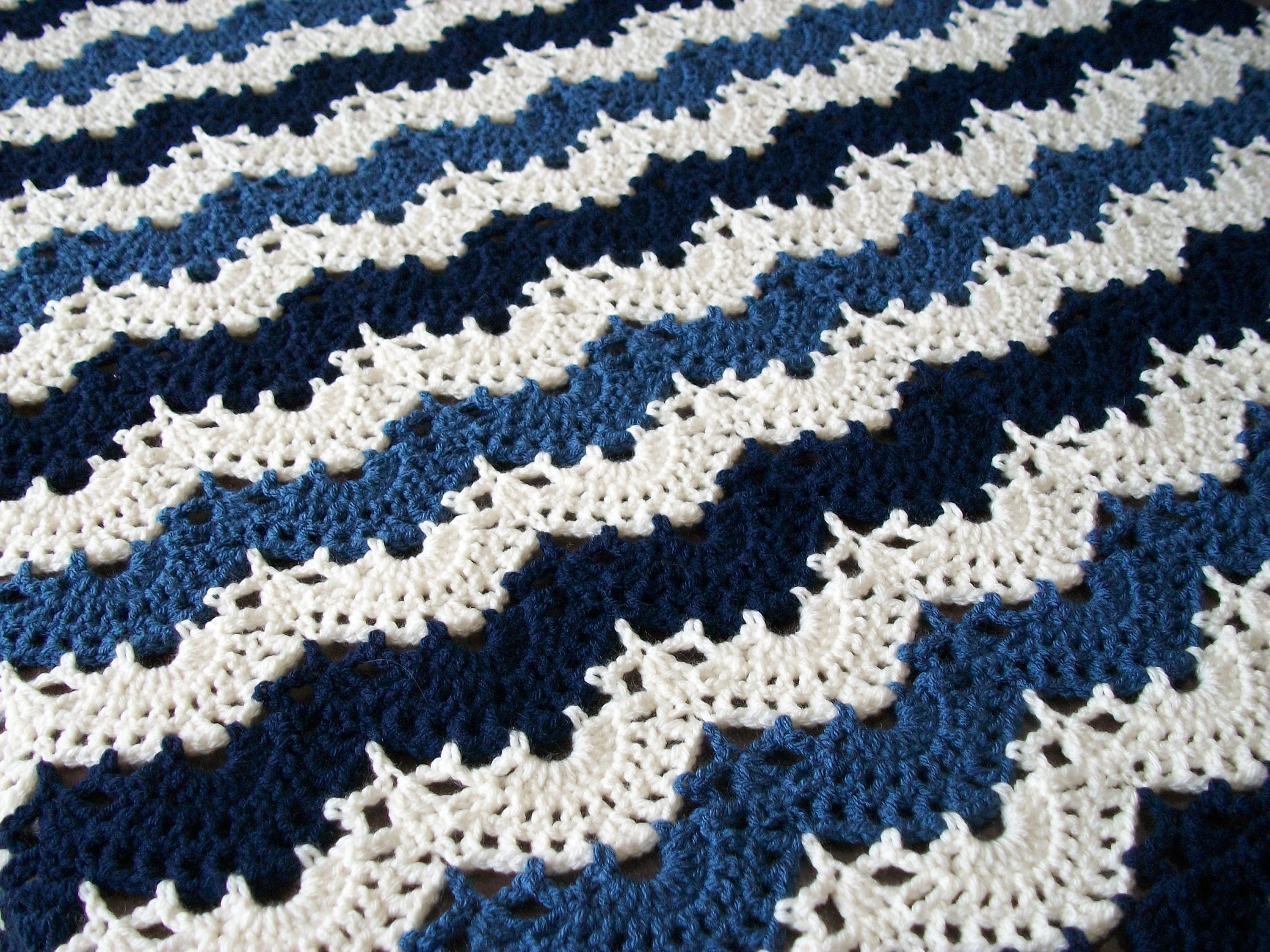Handmade Crochet Afghan Lacy Afghan Throw Afghan Etsy