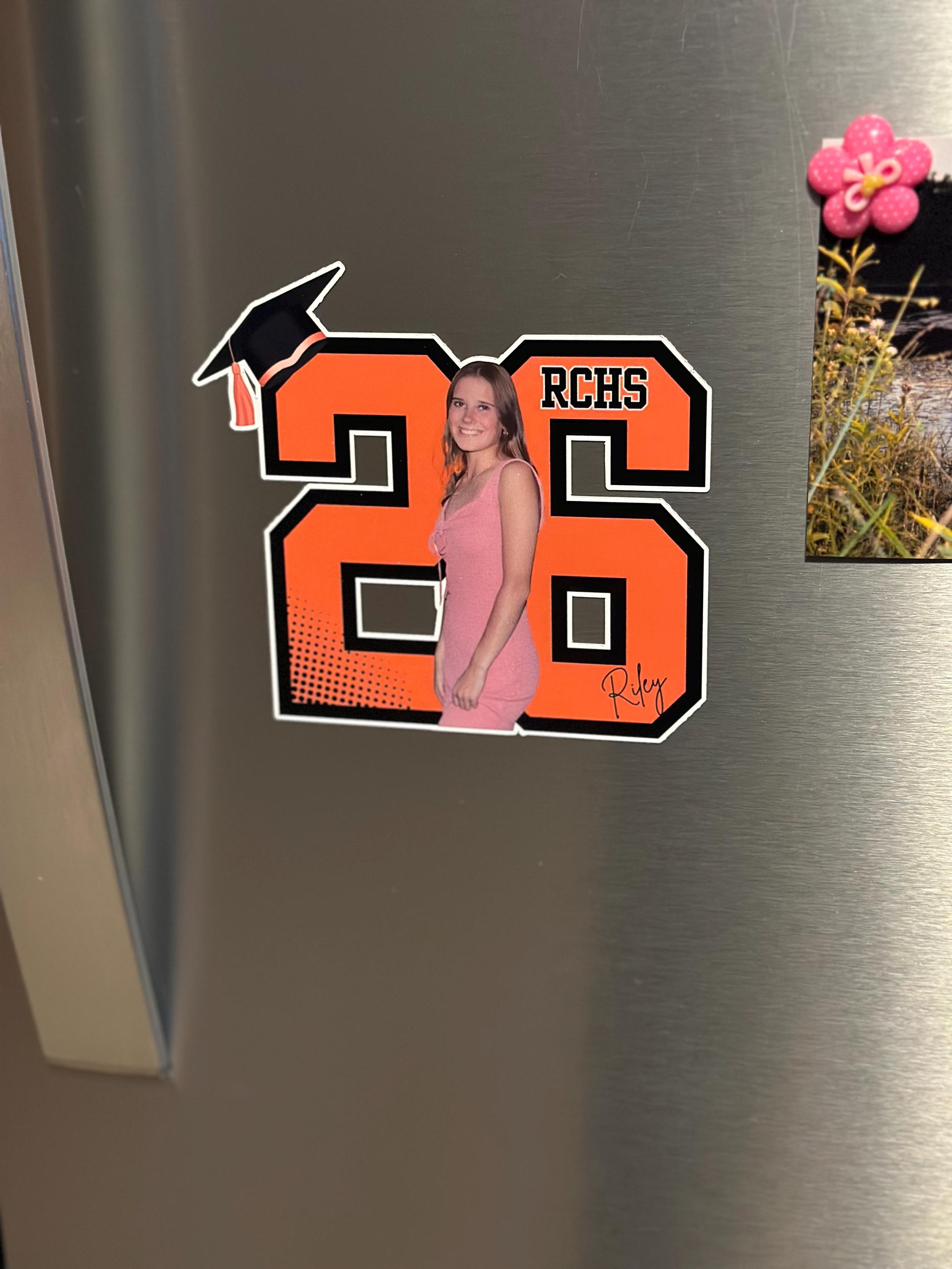 Custom Senior Locker Magnets – Graduation Year Keepsake, Personalized ...