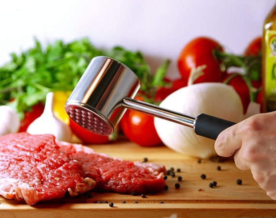 Professional Kitchen Tool Food Grade Durable Meat Tenderizer Meat Hammer  New