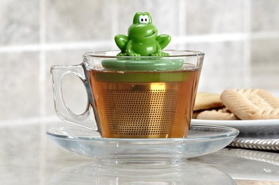 Tea Infuser Frog Floating Stainless Steel Loose Leaf Tea Cup