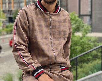 The Gentlemen tracksuit | Men&#39;s tracksuit from The Gentlemen | Gentlemen Taran | Tartan tracksuit | Tracksuits | Plaid tracksuit