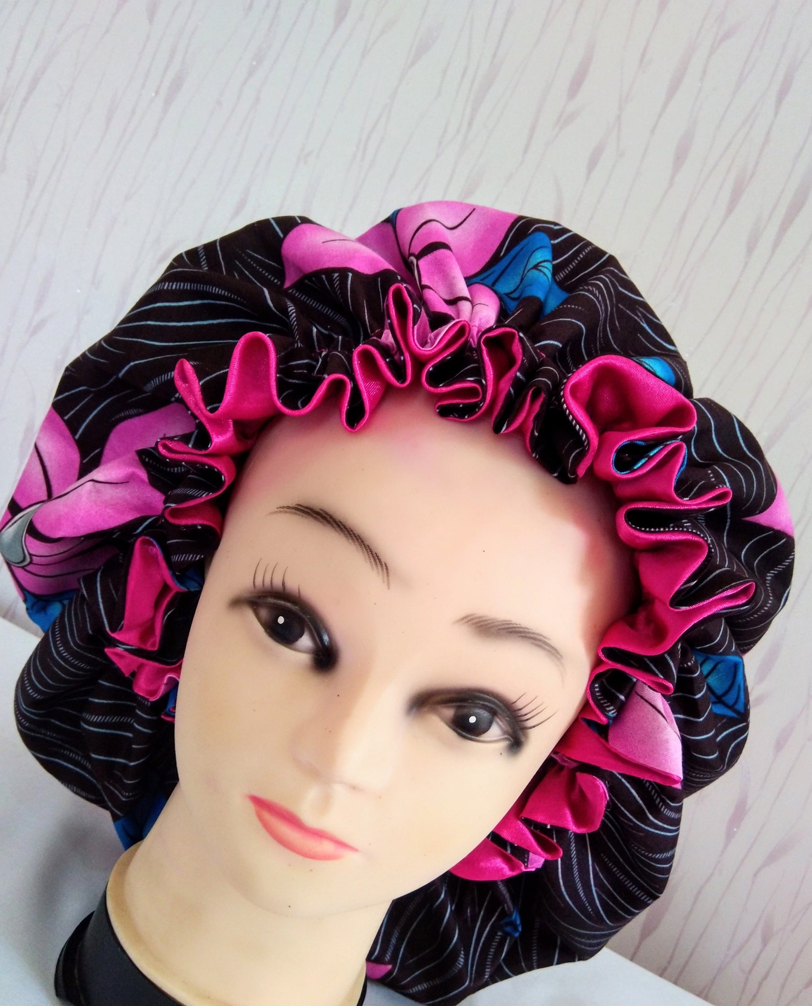 PDF Sewing Pattern for / Satin Hair Sleeping Hat / Etsy Australia