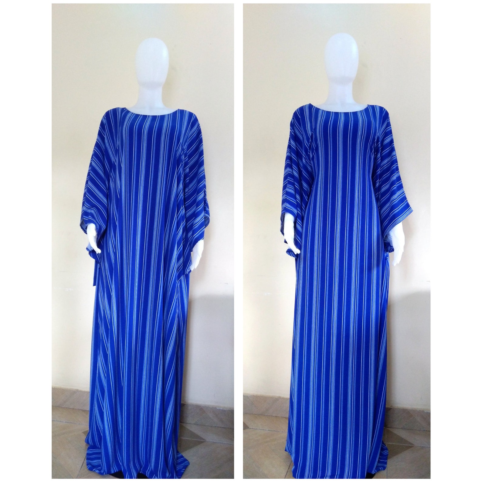 PDF Sewing Pattern for Kaftan With Tie Belts Inside / Maxi Etsy UK