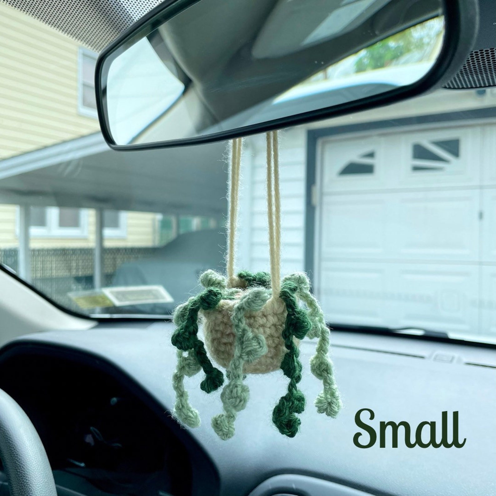 Crochet String of Pearls Hanging Succulent Plant Etsy