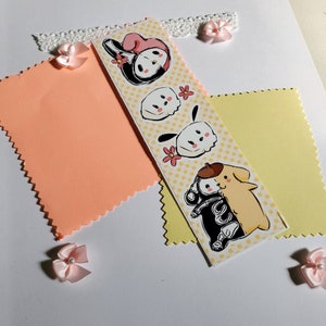 SkeleSanrio Sticker Bogen