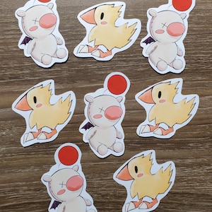 Chocobo und Moogle Sticker Pack