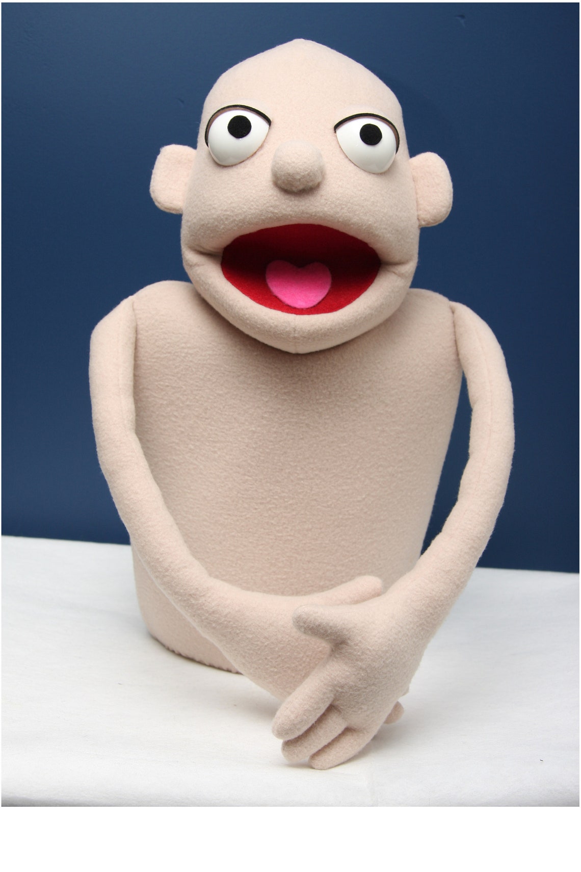 Custom hand and rod torso puppet look alike foam hand puppet Etsy
